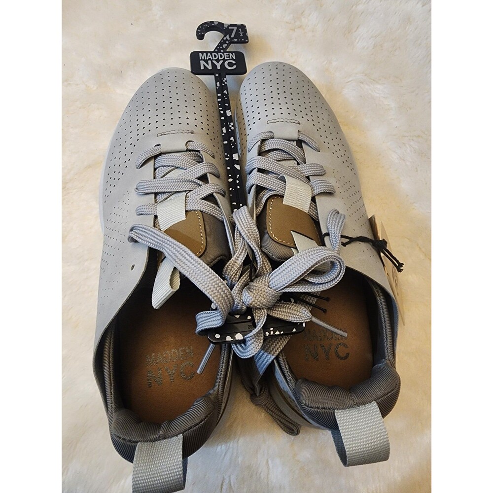 Mens Madden NYC Grey Casual Size 7.5